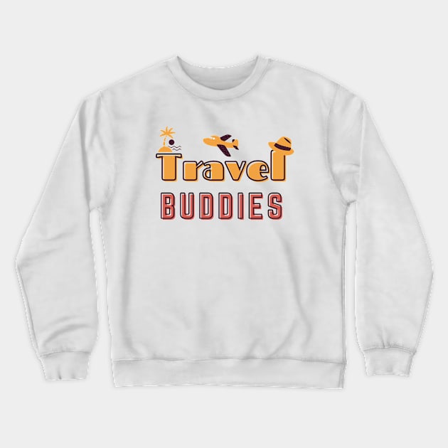 travel buddies Crewneck Sweatshirt by AdelDa